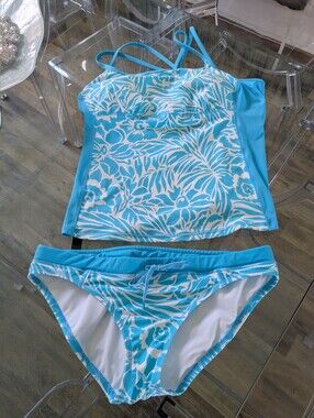BN Lands End Blue Tankini
